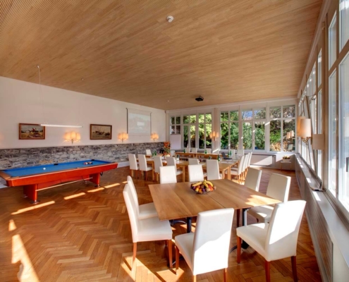 Gartensaal für Meetings in Interlaken im Hotel Bellevue