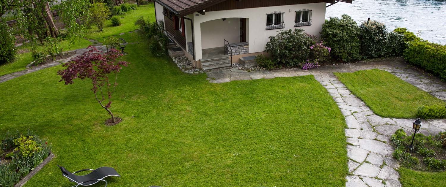 Riverhouse Ferienhaus im Garten des Hotel Bellevue Interlaken