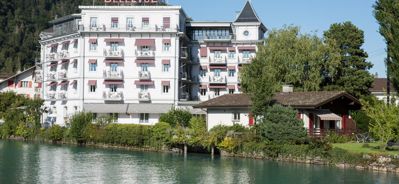 Boutique Hotel Bellevue with sun blinds